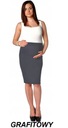 Elegantná tehotenská sukňa s podšívkou SC1 S/M Pohlavie Výrobok pre ženy