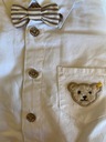 Detská košeľa Steiff Collection biela 86cm/18M Rukáv dlhý rukáv