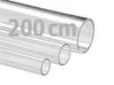 RURA z poliwęglanu litego 60mm/3 bezbarwna 200cm PC polycarbonate