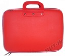 СУМКА ДЛЯ НОУТБУКА КОЖАНАЯ СУМКА 15 16 ДЮЙМОВ, КРАСНАЯ