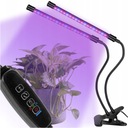 2 лампы для выращивания растений, 40 светодиодных таймеров + пульт дистанционного управления, 2 световые панели