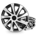 16-дюймовые колпаки Draco CS Silver, набор из 4 штук серебристого цвета, универсальные для дисков