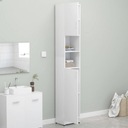 Kúpeľňová skrinka biela stojaca STĺpik REGÁL 190cm Výška nábytku 190 cm