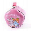 DZIECIĘCA SKARBONKA ZAMYKANA KŁÓDKA RÓŻNE KOLORY