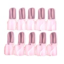10x Klipsy ochronne do pomalowanych paznokci PINK