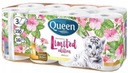 Туалетная бумага QUEEN 16 рулонов 3 слоя LIMITED