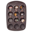ФОРМА ДЛЯ ВЫПЕЧКИ ПРОТИВЕНЬ МАФФИНЫ PYREX ASIMETRIA МАФФИНЫ 12 шт.