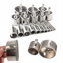 НАБОР АЛМАЗНЫХ КОРОНОЧНЫХ ПИЛОВ 20 ШТ. 2-50 ММ ДЛЯ СТЕКЛЯННЫХ ПЛАСТИН