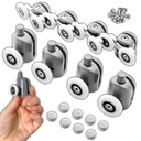 РОЛИКОВЫЕ КОЛЕСА ДЛЯ ДУШЕВЫХ КАБИН НАБОР РОЛИКОВ ДЛЯ КАБИН НАБОР 8 ШТ 23мм