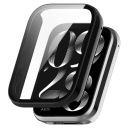 ЗАЩИТНЫЙ ЧЕХОЛ + ЗАКАЛЕННОЕ СТЕКЛО 2В1 ДЛЯ XIAOMI MI BAND 8 PRO - ЧЕРНЫЙ
