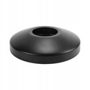 РОЗЕТКА НИЗКАЯ РОЗЕТКА fi 32 ДЛЯ ЛЕНТ, ЧЕРНАЯ МАТОВАЯ 90ММ, СТАЛЬ