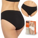 Gatta Bikini Queenie bezszwowe figi, czarne, S