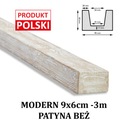 БАЛКИ РУСТИК СОВРЕМЕННЫЙ БАЛКА Имитация 9х6 3 м