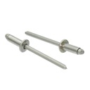 ЗАКЛЕПКИ 4,8x12 НЕРЖАВЕЮЩИЕ ГЛУХИЕ ЗАКЛЕПКА A2 50 ШТ.