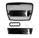 AUDI A6 C6 04-08 РЕШЕТКА GRILL RS LOOK BLACK GLOSS MEGA GLOSS