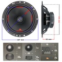 JBL ALTAVOCES DE AUTOMÓVIL STAGE2 604C DISTANCIAS PARA MERCEDES W168 VANEO PARTE DELANTERA 