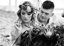 СЕРЕБРЯНЫЙ свадебный браслет с листьями циркона