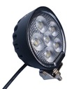 FARO EN FUNCIONAMIENTO DE DIODOS LUMINOSOS 24 DIODO LUMINOSO LED 24W 12-24V DIODOS OSRAM REDONDO MINI HALÓGENO 