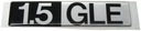Эмблема Надпись 1.5 GLE