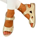 ЖЕНСКИЕ ПРОФИЛЬНЫЕ САНДАЛИИ НА КОЖЕ НА ВЕЛКРО