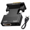 Переходник-конвертер с hdmi на vga d-sub аудио звук