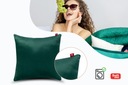 OBLIEČKA NA VANKÚŠ 40X40cm DEKORAČNÁ VELÚR VELVET VELÚROVÁ 100% OZDOBNÁ Kód výrobcu DECO-PILLOW-40X40-PIK2-GREEN