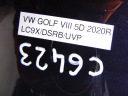 ДВЕРІ ЛІВИЙ ЗАД ЛІВЕ ЗАДНІ VW GOLF VIII MK8 8 5D HB КОЛІР LC9X  (18433708971) фото min 12