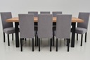 Rozkładany stół 90x170/250 i 8 krzeseł DO JADALNI Marka Grande Meble