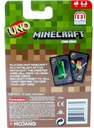 UNO Minecraft Cards 112 Карточная игра Uno для детей Creeper Steve Maincraft