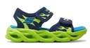 Skechers Detské sandále modro-zelené Thermo-Splash Heat Tide 31 EU Veľkosť (new) 31