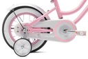 Rower dziecięcy SUN BABY Heart Bike 12 cali Różowy Kolor różowy