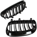 REJILLAS REJILLA REJILLA DE RADIADOR NEGRO LUSTRE PARA BMW E60 E61 M5 