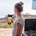 Шейкери, Пляшки З Водою 600 Мл Чорний Шейк 600 Ml