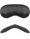 ČERNÁ MASKA NA OČI DO LETADLA A NA SPANÍ Hlavní materiál polyester