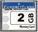 Карта памяти Compact Flash CF 2 ГБ CompactFlash