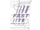 FAST FT29058 ZAPATAS HAM ALFA 147 /156 00- PRZ. 