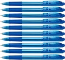 Pentel Bk 417 WOW Автоматическая шариковая ручка Синяя 10x