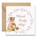 ПРИГЛАШЕНИЯ НА КРЕЩЕНИЕ 10 шт ИМЕННЫЙ КОНВЕРТ 004