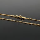 Złoty łańcuszek - Figaro 45cm pr. 333 Marka Inna marka