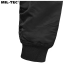 ВОЕННАЯ КУРТКА ПИЛОТА MA1 BASIC US ARMY FLEK FLYERS MIL-TEC BLACK 5XL