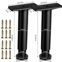 ЭЛЕМЕНТ НОЖЕК КРОВАТИ ОПОРА КАРКАСА КРОВАТИ РЕГУЛИРУЕМЫЕ НОЖКИ 2 ШТ.