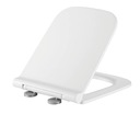 СИДЕНЬЕ ДЛЯ УНИТАЗА УНИВЕРСАЛЬНОЕ, СЪЕМНОЕ, МЕДЛЕННО ЗАКРЫВАЮЩЕЕ, РЕГУЛИРУЕМОЕ СИДЕНЬЕ ДЛЯ УНИТАЗА, БЕЛОЕ