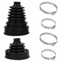 UNIVERSAL DRIVE SHAFT CV BOOT 2X RUBBER DUST COVER НАБІР INCLUDES 4 CLAMPS  (18867724832) фото min 13
