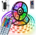 СВЕТОДИОДНАЯ ЛЕНТА 5050 ЦВЕТНАЯ ВОДОНЕПРОНИЦАЕМАЯ 5M RGB + ДИСТАНЦИОННЫЙ