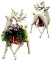 ПОДВЕСКИ «РОЖДЕСТВЕНСКАЯ ЕЛКА-ОЛЕНЬ» 2 шт.