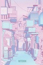 Journaling, MyAnime Anime Notebook: Anime Aesthetic Retro 90s Scenery Japan