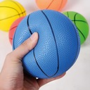 Gumová lopta na hranie pre deti Hračka Farebná 18cm mix Obvod 58 cm