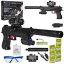 _ ВИНТОВКА ПИСТОЛЕТ MP АВТОМАТИЧЕСКИЙ EAGLE ГЕЛЕВЫЕ ШАРИКИ