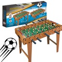 ДЕРЕВЯННЫЙ СТОЛ ДЛЯ ФОСБОЛА, БОЛЬШОЙ НАБОР ДЛЯ ИГРЫ НАВЫКОВ, ФУТБОЛ
