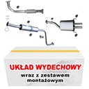 Комплект глушителя Honda Prelude V 2.0 2.2 16V